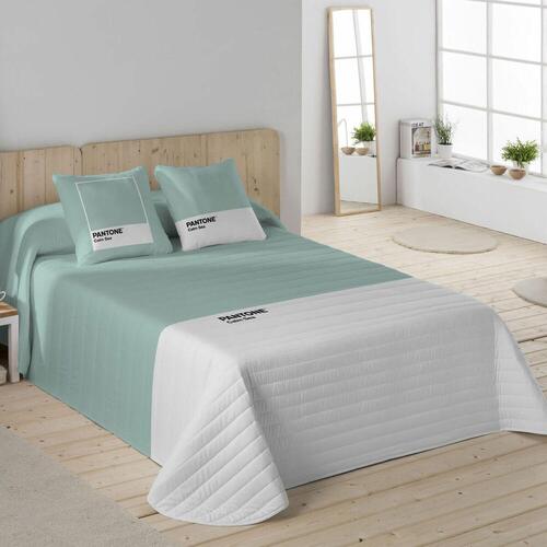 Sengetæppe (vattæppe) Calm Sea Pantone UK king size seng (250 x 260 cm)