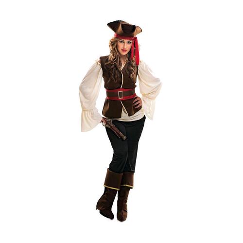 Kostume til voksne Pirat (6 Dele) XL
