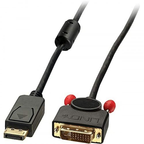 LINDY DisplayPort til DVI-kabeladapter 50 cm - Sort (41489)