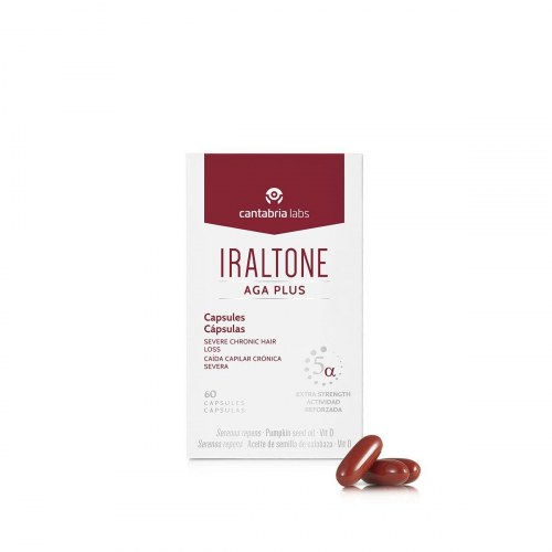 Hårtabsbehandling Iraltone AGA Plus - 60 kapsler