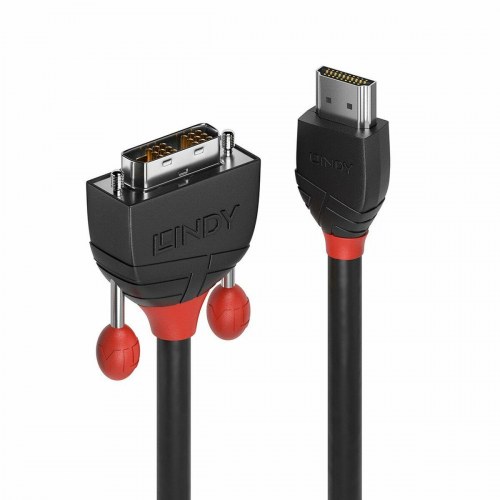LINDY HDMI til DVI-kabel 2 m - sort (36272)