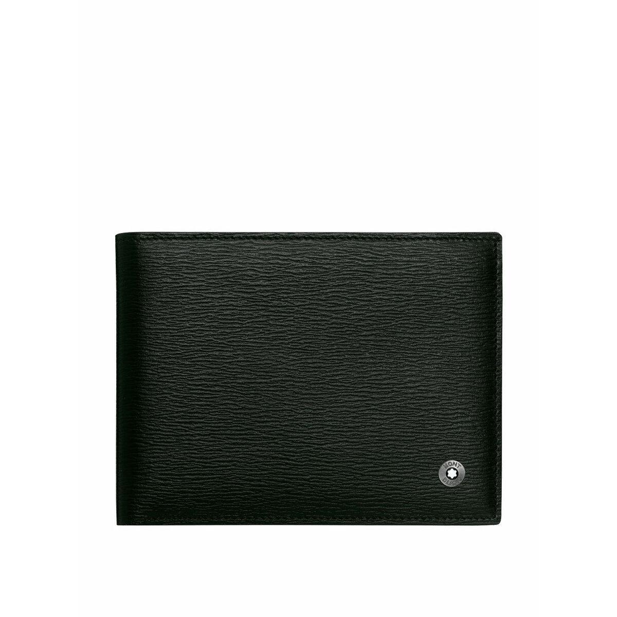 Tegnebøger til mænd Montblanc 38036 Sort Læder 9 x 11 cm