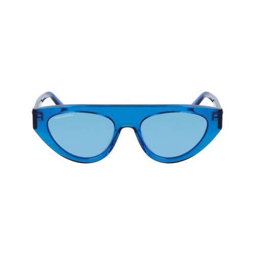 Karl Lagerfeld KL6043S-424 damesolbriller, blå linser Ø 52 mm