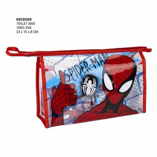 Rejsetoilettaske-sæt til børn Spiderman 4 Dele
