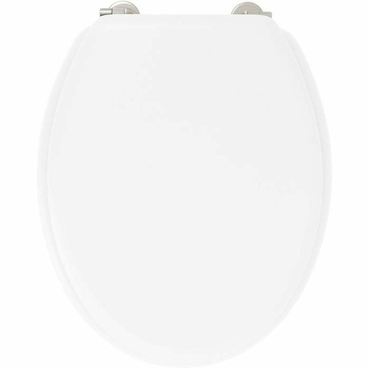 Toiletsæde Gelco - hvidt toiletlåg 46 × 38,3 cm