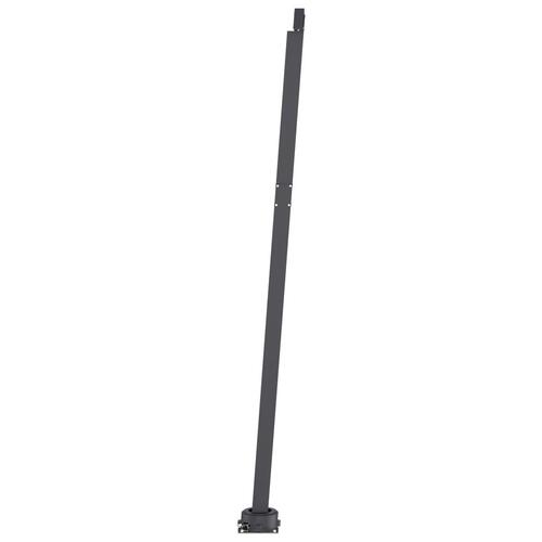 Markise m. LED + vindsensor 600x350 cm automatisk cremefarvet
