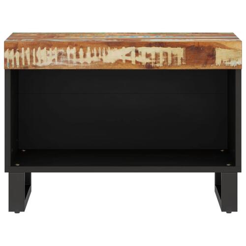 Tv-bord 60x33x43,5 cm massivt genbrugstræ