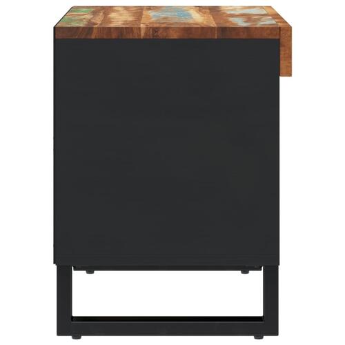 Tv-bord 60x33x43,5 cm massivt genbrugstræ