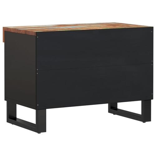 Tv-bord 60x33x43,5 cm massivt genbrugstræ