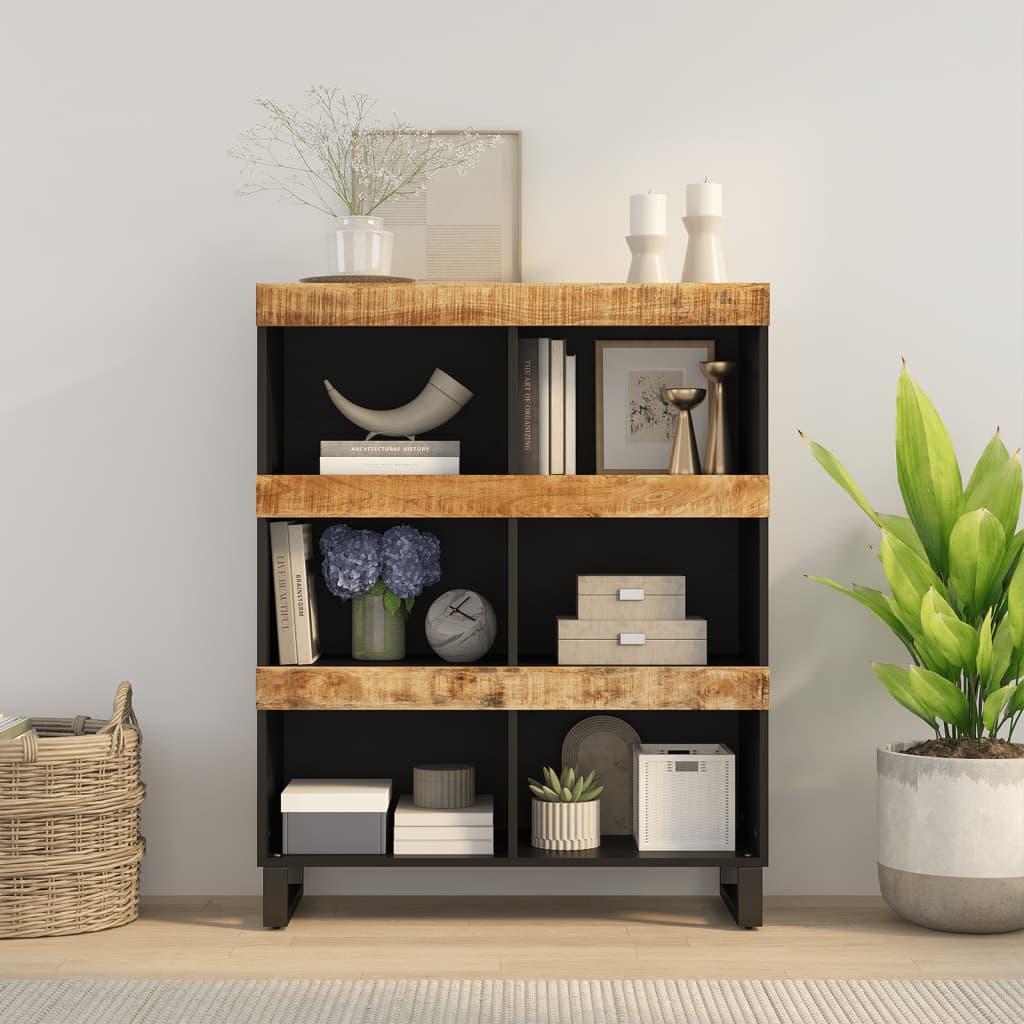 Skab i massivt mangotræ 85 x 33 x 107 cm med opbevaring