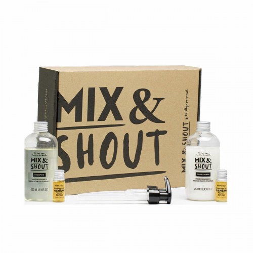 Shampoo Mix & Shout - Rutina Reparador sæt, intensiv reparerende behandling, 4 dele