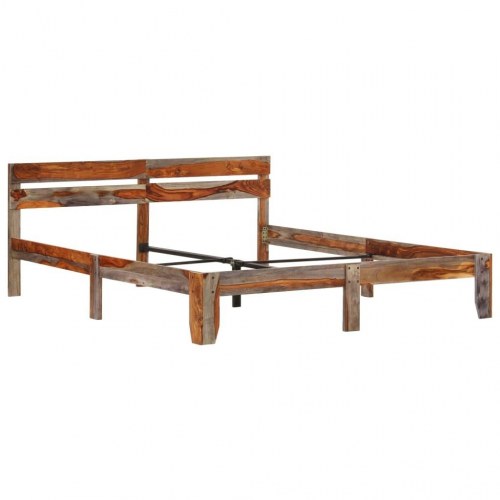 Sengeramme uden madras 180x200 cm massivt træ
