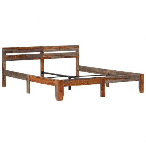 Sengeramme uden madras 180x200 cm massivt træ