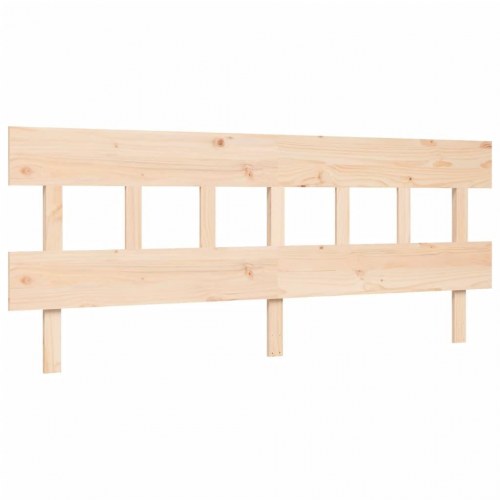Sengeramme i massivt fyrretræ 200 x 200 cm - uden madras