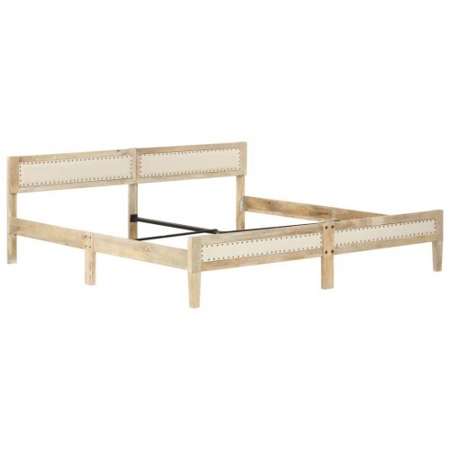 Sengestel i massivt mangotræ 200 x 200 cm
