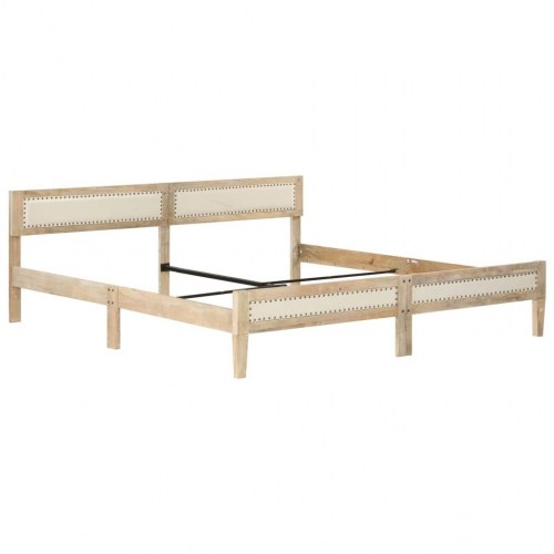 Sengestel i massivt mangotræ 200 x 200 cm