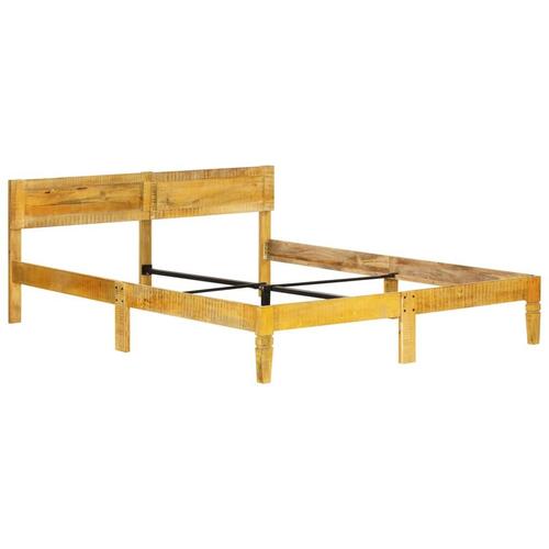 Sengestel 140 cm massivt mangotræ