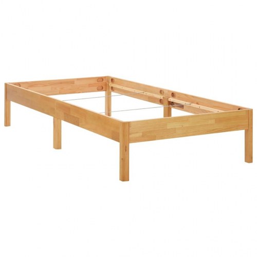Sengestel 90 x 200 cm i massivt egetræ