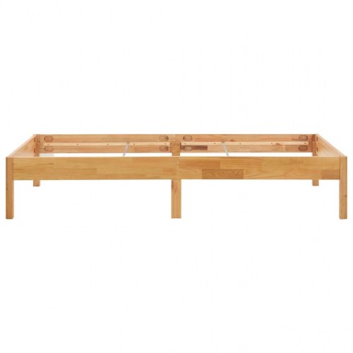 Sengestel 90 x 200 cm i massivt egetræ