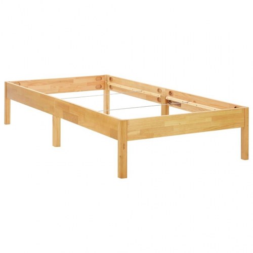 Sengestel 100x200 cm massivt egetræ