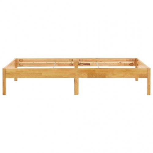 Sengestel 100x200 cm massivt egetræ