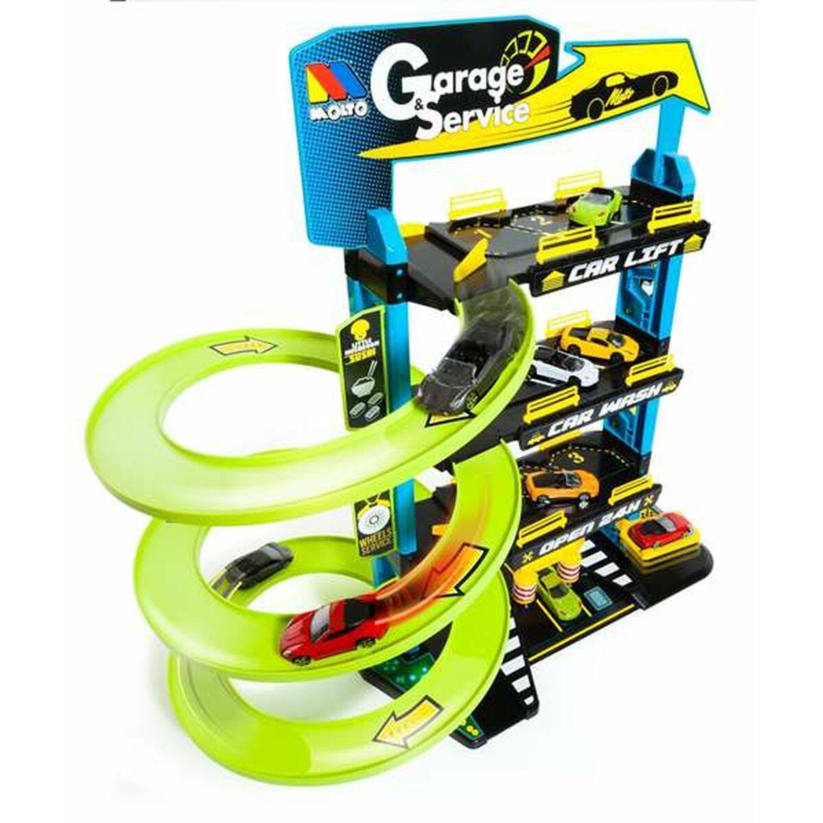 Parkeringshus med biler - Moltó garageleg