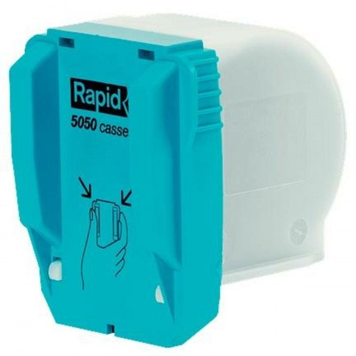 Rapid hæfteklammekassette 5050 - 5.000 stk, stål, 8,5 × 7,0 × 8,8 cm