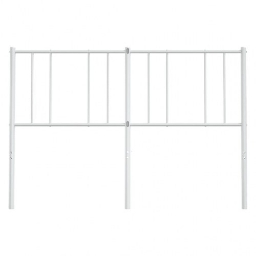 Udskiftningsgavl i metal 150 cm hvid