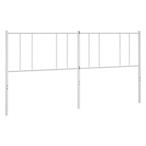 Udskiftningsgavl i metal 180 cm - hvid