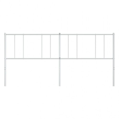 Udskiftningsgavl i metal 180 cm - hvid
