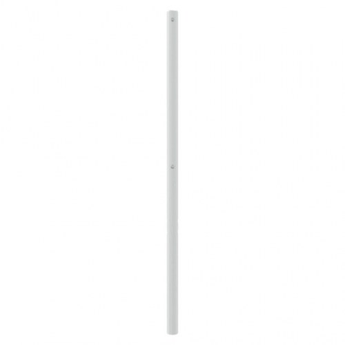 Udskiftningsgavl i metal 180 cm - hvid