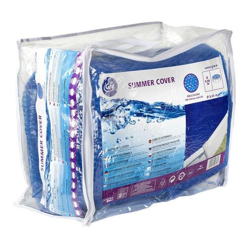 Swimmingpool Cover Gre CV300 Blå Ø 300 cm