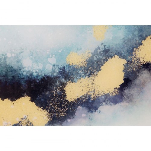 Malerisæt - Aluminium/Krystal, abstrakt, 80 × 120 cm og 120 × 80 cm