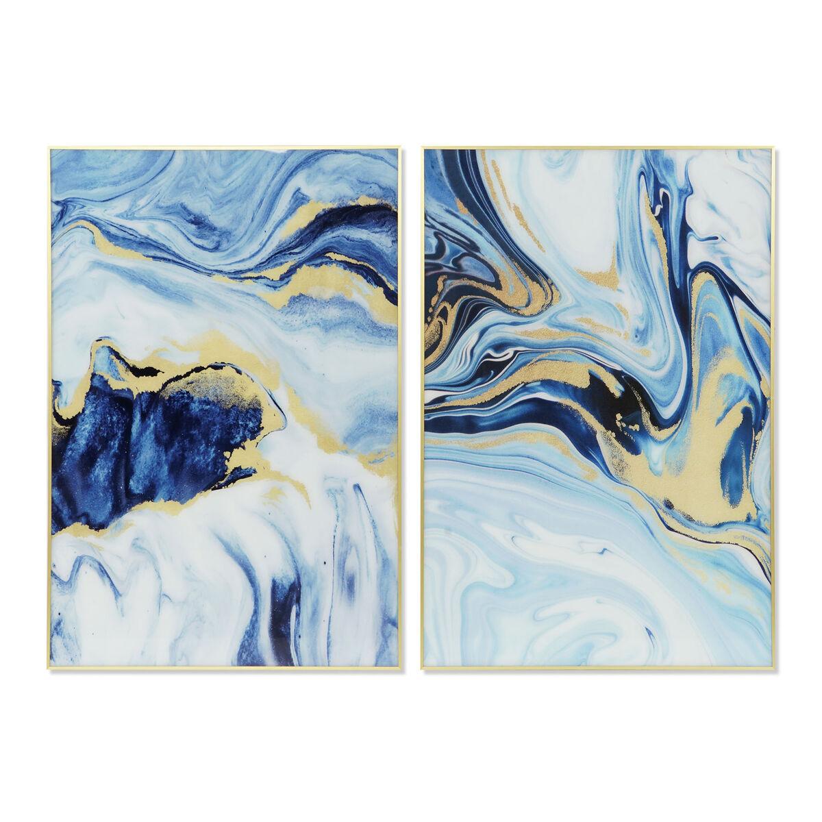 Maleri 80 X 25 X 120 Cm Abstrakt Moderne 2 Enheder
