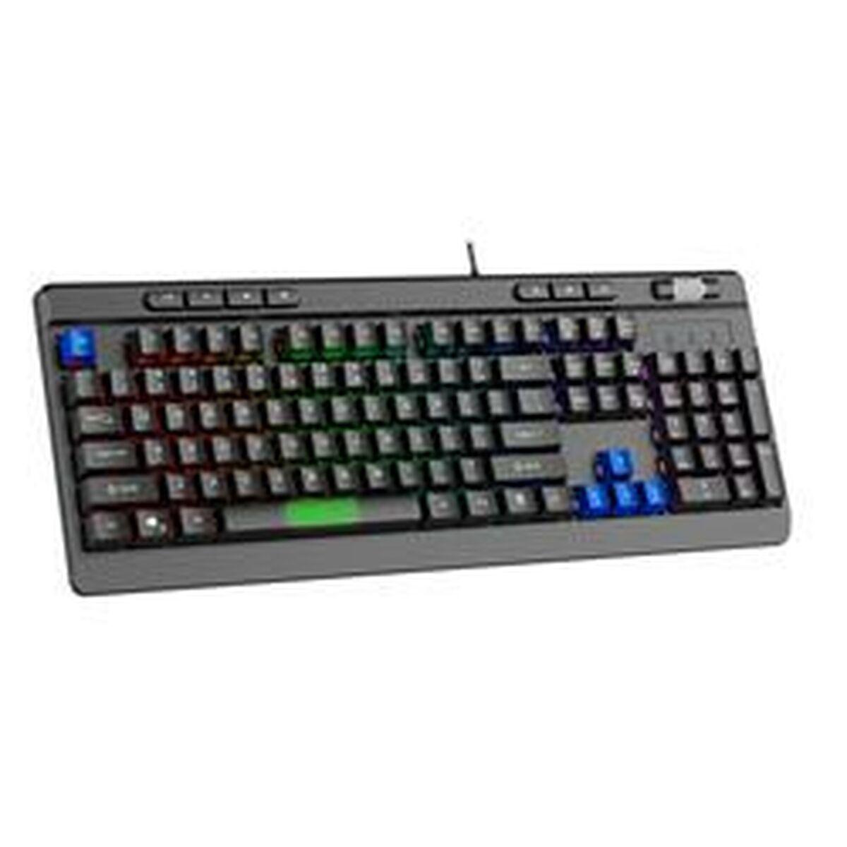 Gaming Tastatur Sparco Spmemkeyboard Spansk Qwerty