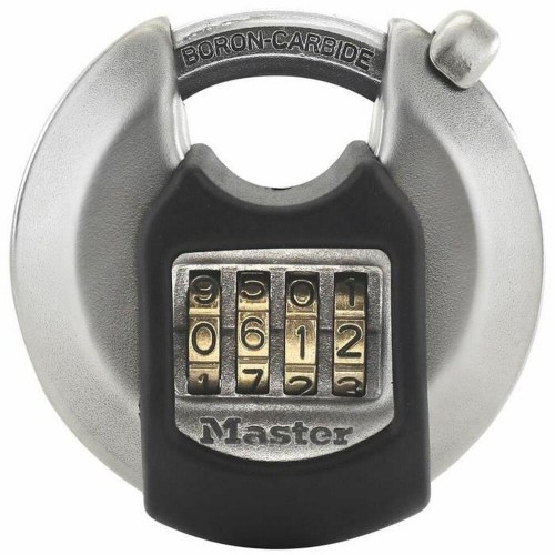 Master Lock kombinationshængelås - skivelås med 4-cifret kode