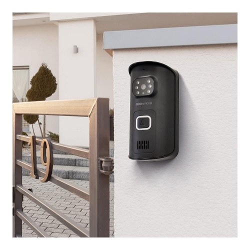 SCS Sentinel AirVisio 150 - intelligent trådløs dørtelefon med video, sort