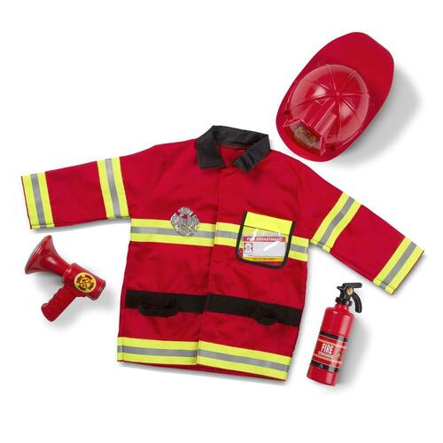 Kostume til børn Melissa & Doug Brandmand (OUTLET A)