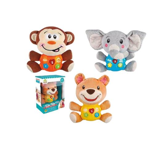Bamse med Lyd 18,5 x 11 x 24 cm