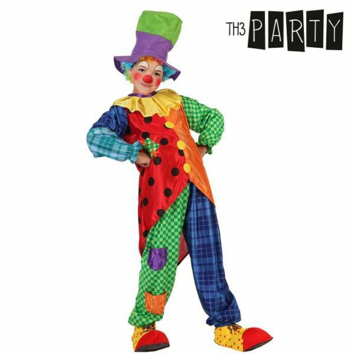 Kostume til børn Th3 Party Multifarvet Cirkus (3 Dele) 5-6 år