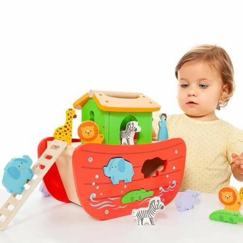 Playset Moltó Noah's ark Træ 17 Dele