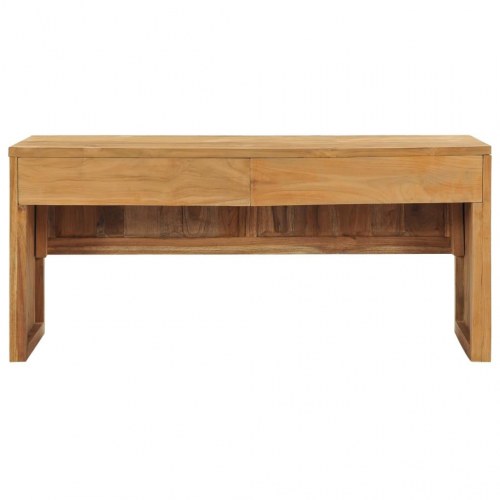 Tv-skab 100x35x45 cm massivt teaktræ