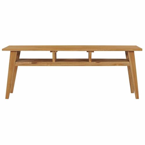 Tv-skab 120x35x45 cm massivt teaktræ