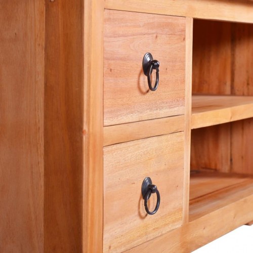 Tv-skab 100x40x45 cm massivt mahognitræ