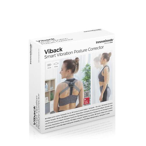 Intelligent genopladelig holdningskorrigerende træner med vibrationer Viback (OUTLET B)
