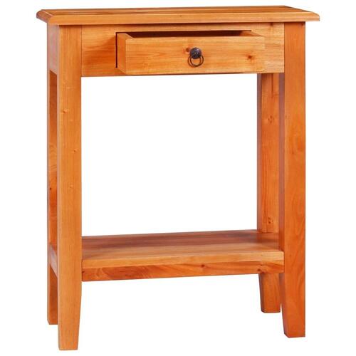 Konsolbord 60x30x75 cm massivt mahognitræ