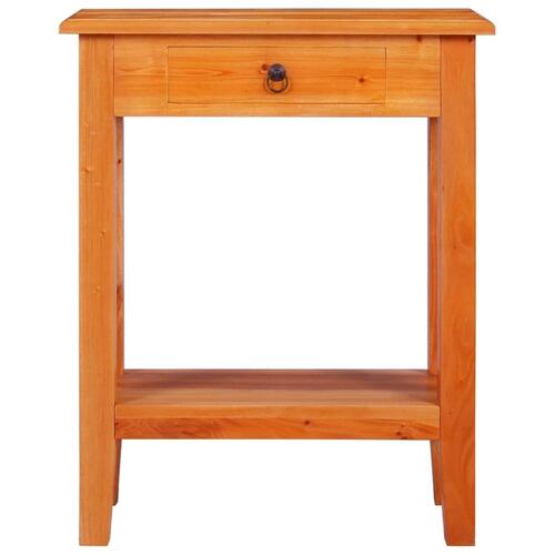 Konsolbord 60x30x75 cm massivt mahognitræ