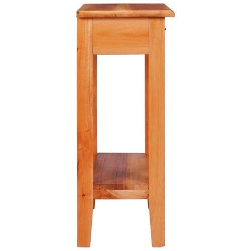 Konsolbord 60x30x75 cm massivt mahognitræ