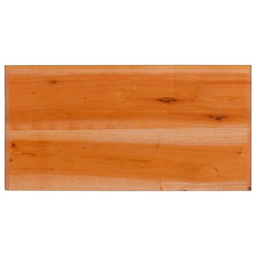Konsolbord 60x30x75 cm massivt mahognitræ