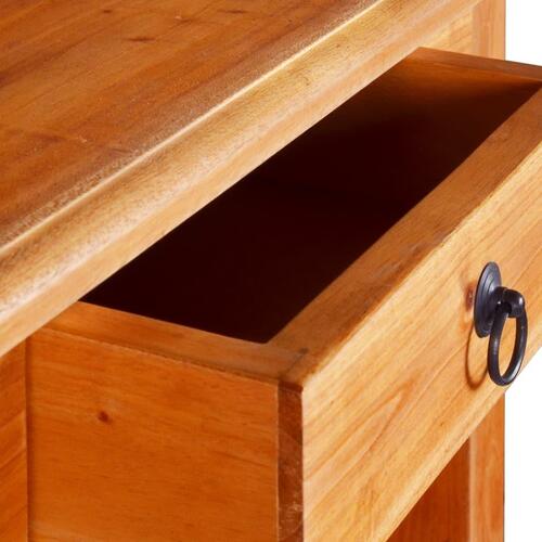 Konsolbord 60x30x75 cm massivt mahognitræ